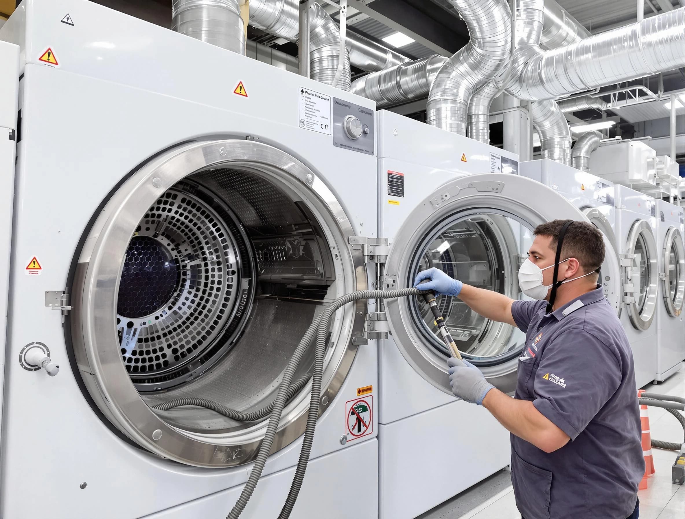 Industrial-grade dryer vent cleaning by Meadowbrook Dryer Vent Cleaning in Meadowbrook