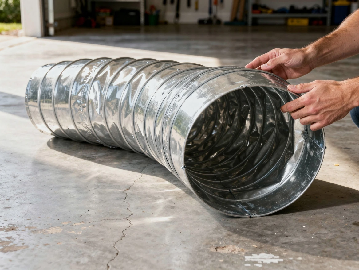 Meadowbrook Dryer Vent Cleaning specialist using advanced equipment for thorough duct cleaning in Meadowbrook