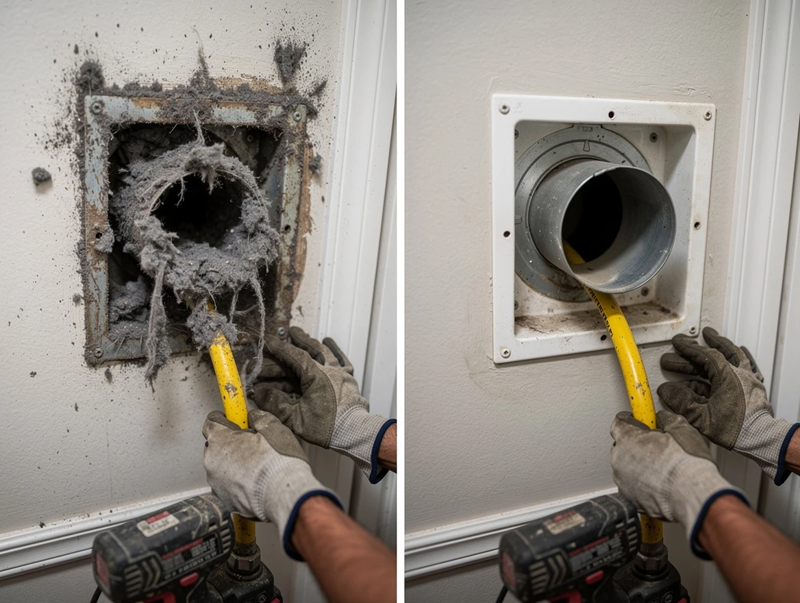 Expert gas dryer vent cleaning by Meadowbrook Dryer Vent Cleaning in Meadowbrook