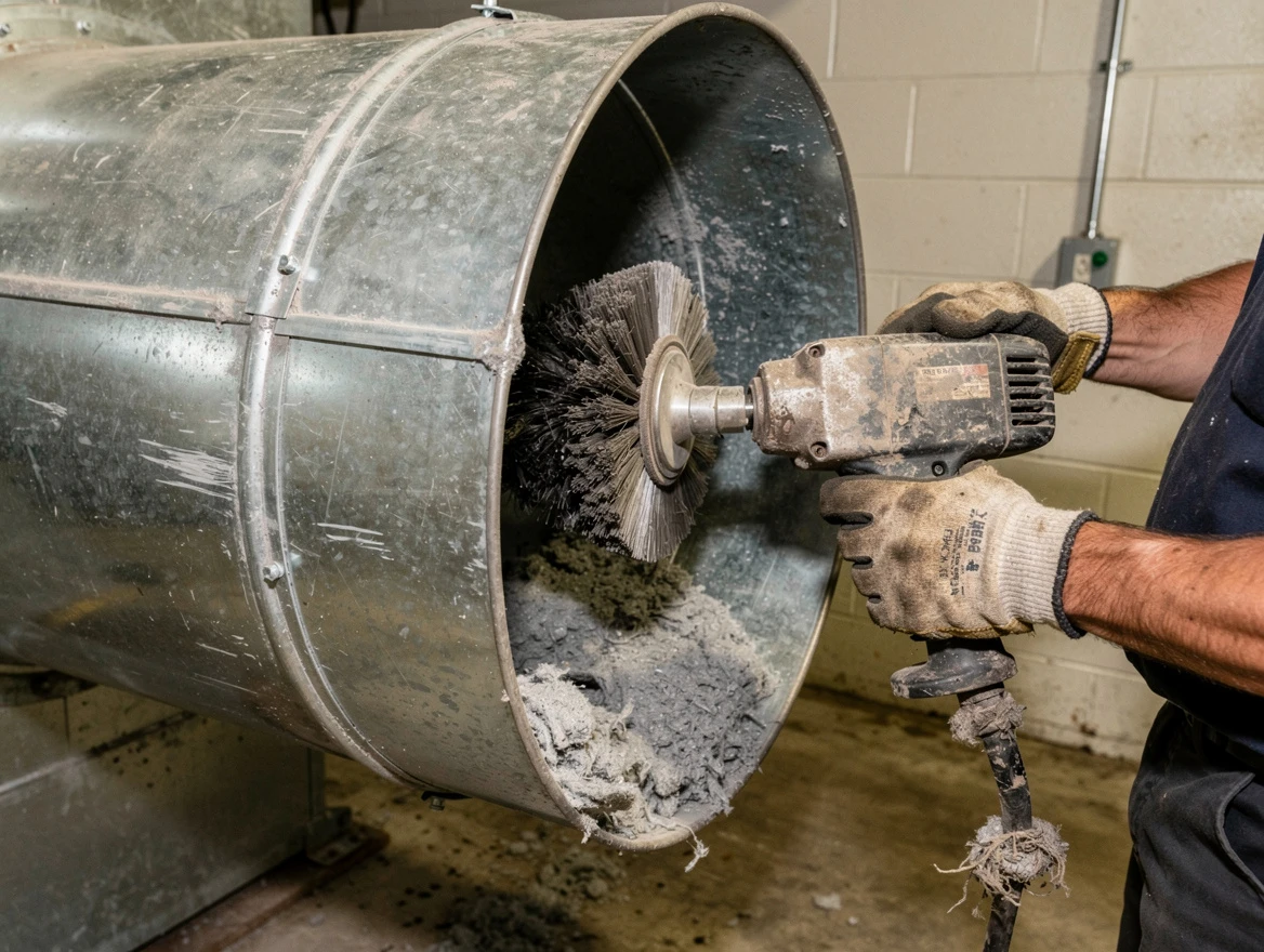 Industrial-grade dryer vent cleaning by Meadowbrook Dryer Vent Cleaning in Meadowbrook