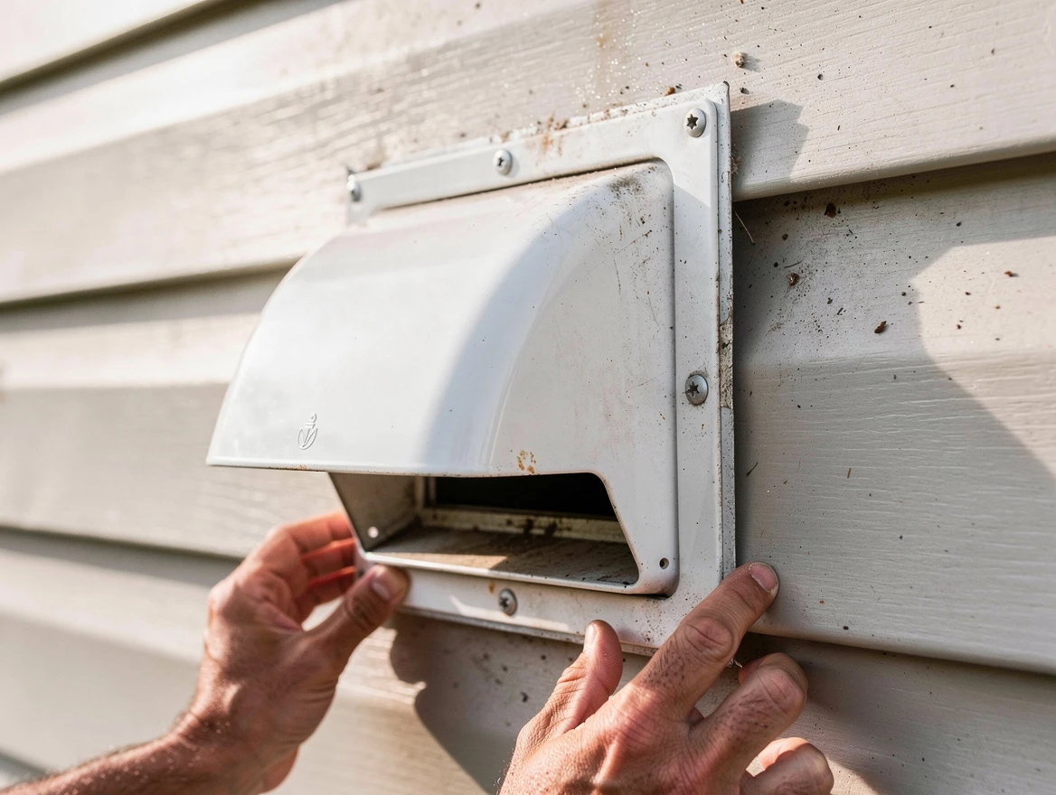 Meadowbrook Dryer Vent Cleaning technician delivering thorough residential dryer vent cleaning service in Meadowbrook