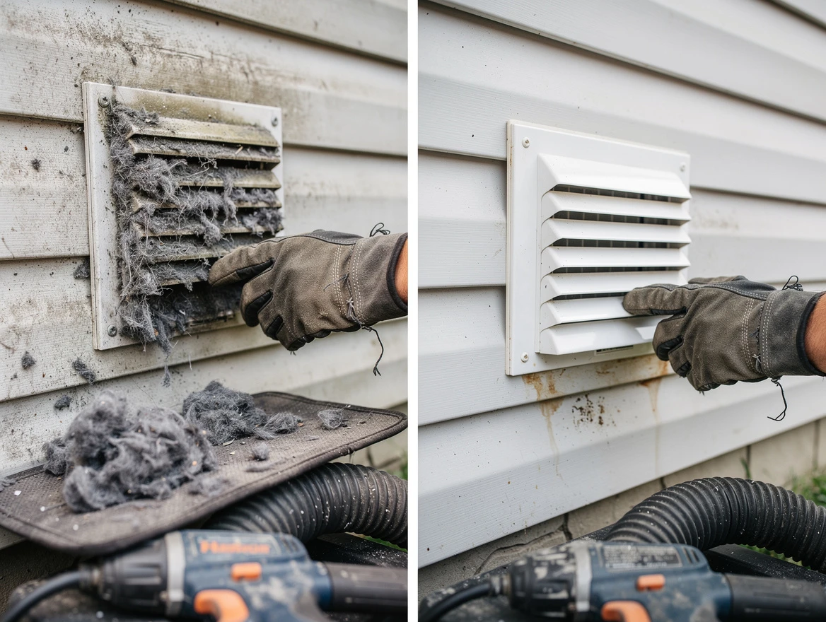 Residential dryer vent cleaning by Meadowbrook Dryer Vent Cleaning in Meadowbrook
